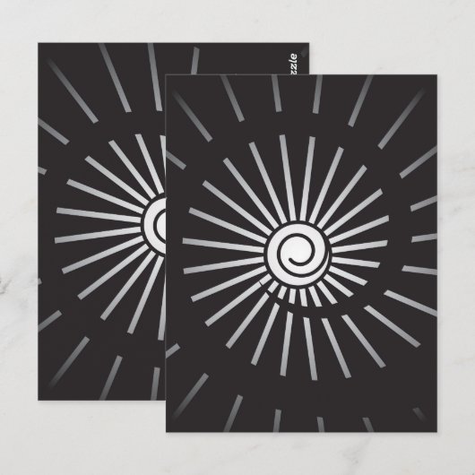 Sonnenschein 5 postkarte (Vorne/Hinten)