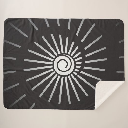 Sonnenschein 5 sherpadecke (Vorderseite (Horizontal))