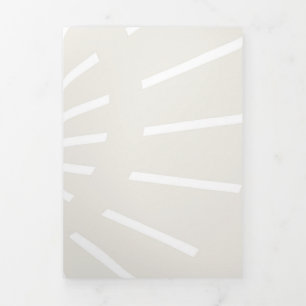 Sonnenschein 7 dreifach gefaltete urlaubskarte