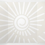 Sonnenschein 7 dreifach gefaltete urlaubskarte (Innenseite Mitte)