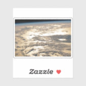 Sonnenschein abseits des Atlantiks Aufkleber (Blatt)