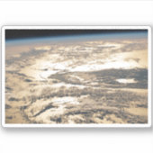 Sonnenschein abseits des Atlantiks Aufkleber (Vorderseite)