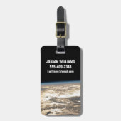 Sonnenschein abseits des Atlantiks Gepäckanhänger (Vorderseite vertikal)