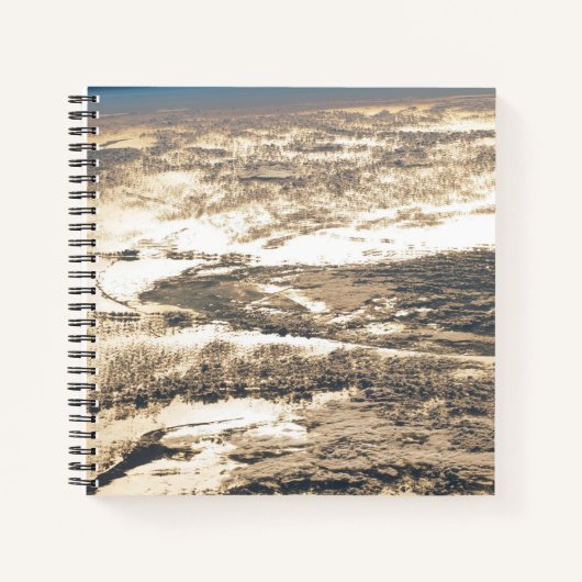 Sonnenschein abseits des Atlantiks Notizblock (Vorderseite)