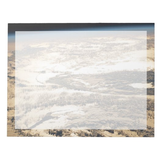 Sonnenschein abseits des Atlantiks Notizblock (Vorderseite)