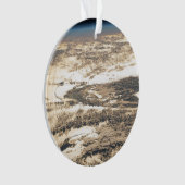 Sonnenschein abseits des Atlantiks Ornament (Vorderseite)