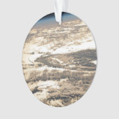 Sonnenschein abseits des Atlantiks Ornament (Vorderseite)