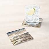 Sonnenschein abseits des Atlantiks Rechteckiger Pappuntersetzer (Vor Ort)