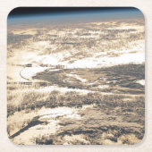 Sonnenschein abseits des Atlantiks Rechteckiger Pappuntersetzer (Vorderseite)