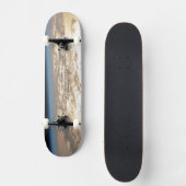 Sonnenschein abseits des Atlantiks Skateboard (Vorderseite)