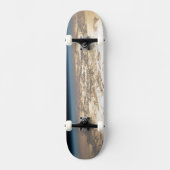 Sonnenschein abseits des Atlantiks Skateboard (Vorderseite)