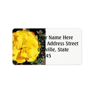 Sonnenschein Adressaufkleber