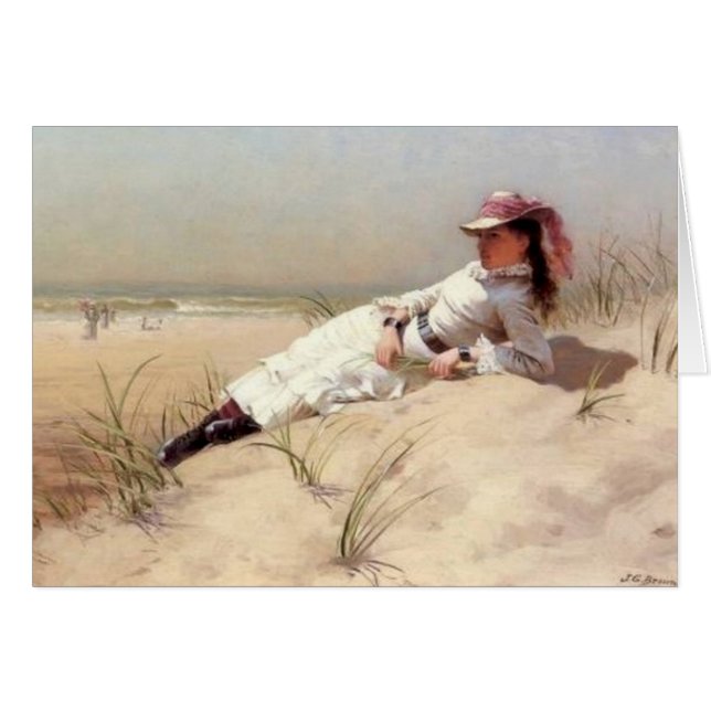 Sonnenschein am Ufer (Vorderseite (Horizontal))