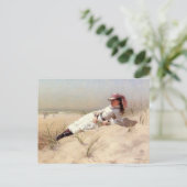 Sonnenschein an der Küste Postkarte (Stehend Vorderseite)