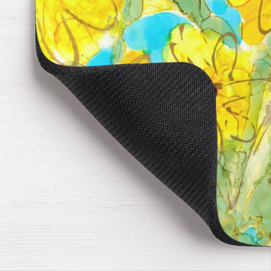 Sonnenschein an meiner Schulter Lovitude Mousepad (Ecke)