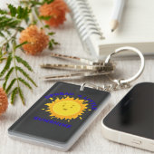 Sonnenschein-Anhänger verbreiten Schlüsselanhänger (Vorderseite rechts)