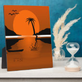 SONNENSCHEIN AUF DEM WASSER FOTOPLATTE (Seite)