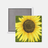 Sonnenschein auf einem Stick Magnet (Vorderseite/Rückseite)
