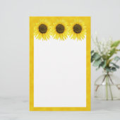 Sonnenschein auf einem Stock-Briefpapier Briefpapier (Stehend Vorderseite)