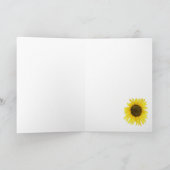 Sonnenschein auf einer Karte (Innenseite)