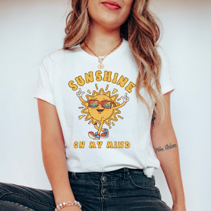 Sonnenschein auf meinem Geist Niedliche Sonnencrem T-Shirt