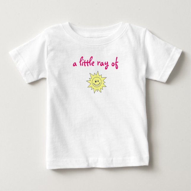 Sonnenschein Baby T-shirt (Vorderseite)