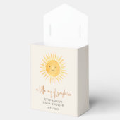 Sonnenschein-Babydusche Geschenkschachtel (Geöffnet)