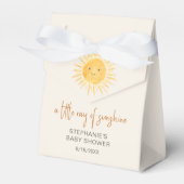 Sonnenschein-Babydusche Geschenkschachtel (Vorderseite)