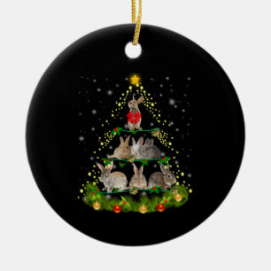 Sonnenschein Beleuchtung der Kaninchen Keramik Ornament