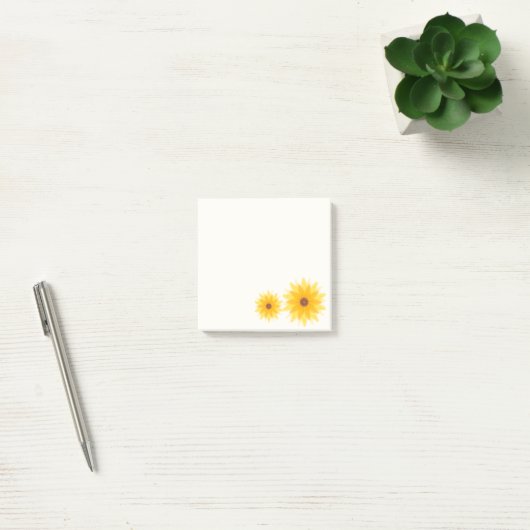 Sonnenschein Bloom Haftnotizen Post-it Klebezettel (Büro)