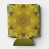 Sonnenschein Blume Burst Golden Dosenkühler (Rückseite)