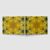 Sonnenschein Blume Burst Golden Gästebuch (Voll)