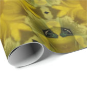 Sonnenschein Blume Burst Golden Geschenkpapier (Rolleneckpunkt)