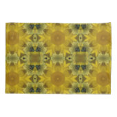 Sonnenschein Blume Burst Golden Kissenbezug (Rückseite)