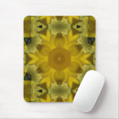 Sonnenschein Blume Burst Golden Mousepad (Mit Mouse)