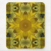 Sonnenschein Blume Burst Golden Mousepad (Vorne)