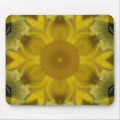 Sonnenschein Blume Burst Golden Mousepad (Vorne)