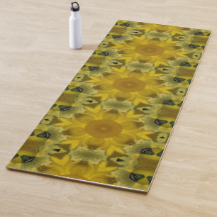 Sonnenschein Blume Burst Golden Yogamatte