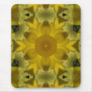 Sonnenschein-Blumen-Ausbruch Golden Mousepad