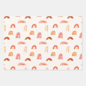 Sonnenschein | Boho Baby Shower Geschenkpapier Set (Vorderseite 3)