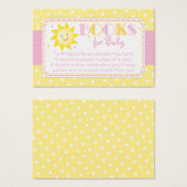 Sonnenschein Bringen Sie eine Buchungsanfrage Kind (Vorne & Hinten)