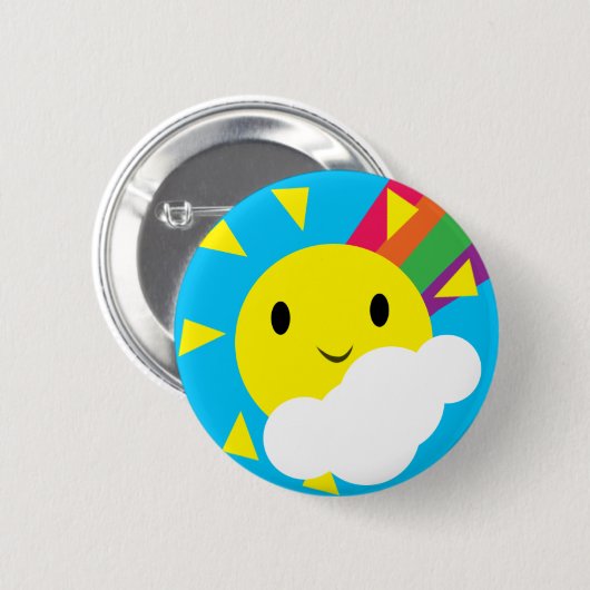 Sonnenschein Button (Vorne & Hinten)