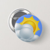 Sonnenschein Button (Vorne & Hinten)