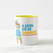 Sonnenschein-Cup Zweifarbige Tasse (Mittel)