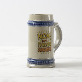 Sonnenschein der Mama für immer Bierglas (VorderseiteRechts)