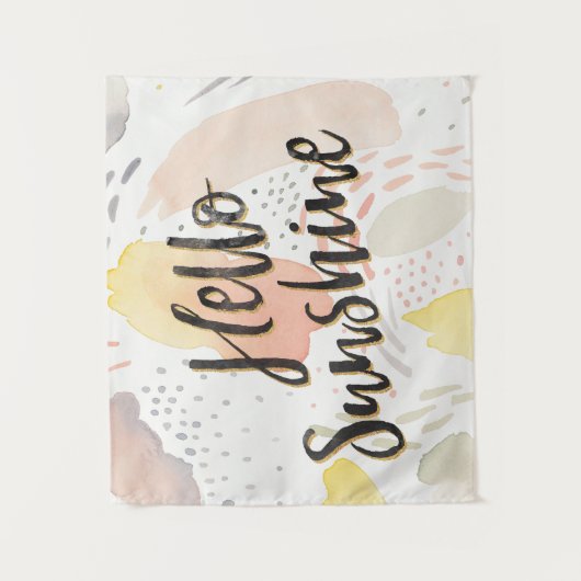 Sonnenschein der Wiesen-Brisen-II | hallo Wandteppich (Vorderseite)