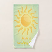 Sonnenschein Design Badehandtuch Set (Handtuch)