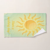 Sonnenschein Design Badehandtuch Set (Handtuch)