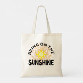 Sonnenschein-Design - Tasche des Budgets (Rückseite)