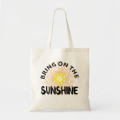 Sonnenschein-Design - Tasche des Budgets (Vorne)